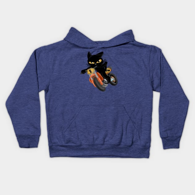 Top rider Kids Hoodie by BATKEI